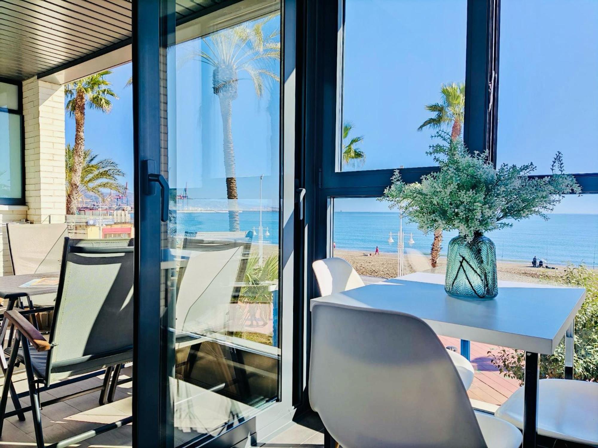 Gran Vivienda De Lujo Frente Al Mar Apartamento Málaga Exterior foto